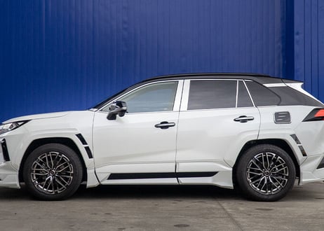 RAV4 TRD用 オーバーフェンダー 未塗装品 ダブルエイト