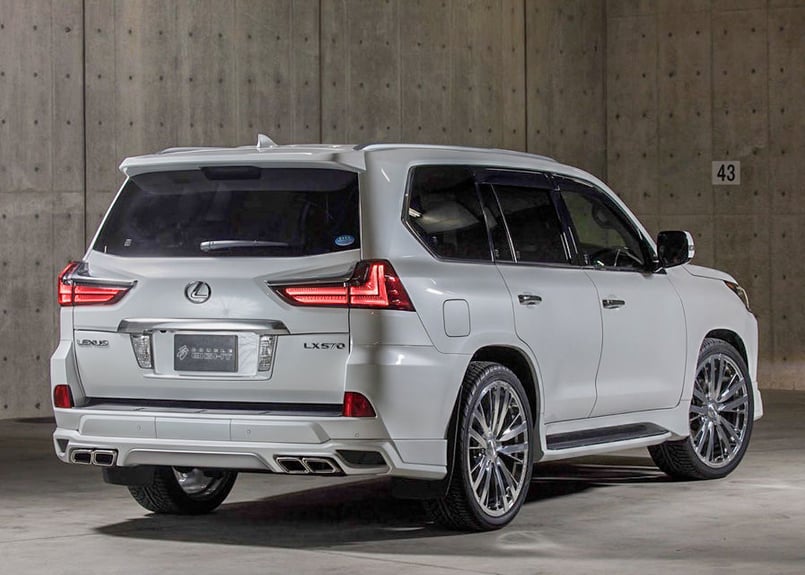 【廃盤入手困難】レクサス　LX570　モデリスタマフラー　新品未開封 レクサス LX LX570 4WD モデリスタエアロ マフラー サスコン ワン