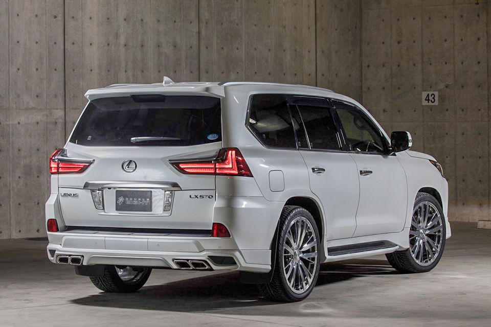 LX570後期 リアハーフスポイラー ダブルエイト | GMG ONLINE SHOP