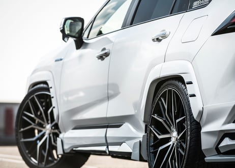 RAV4 モデリスタ用 サイドカナード 未塗装品 ダブルエイト