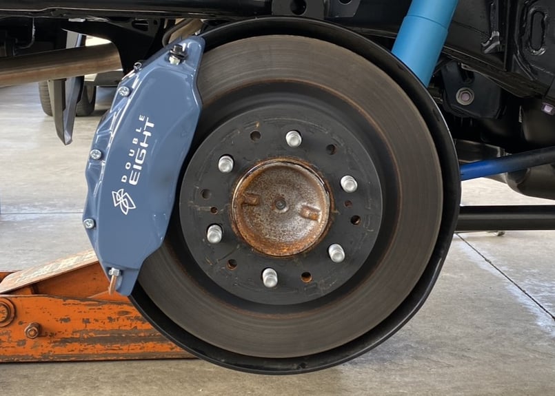 ランドクルーザー250専用 DOUBLE EGIHT キャリパーカバー フロント