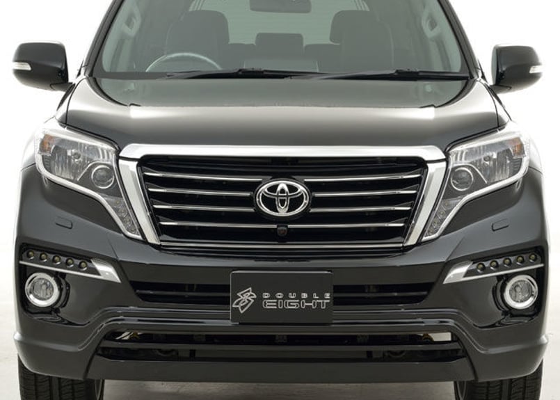 新車外し ランドクルーザープラド150系 純正ハンドル 送料無料 150系 後期 ランドクルーザープラド 純正レザー