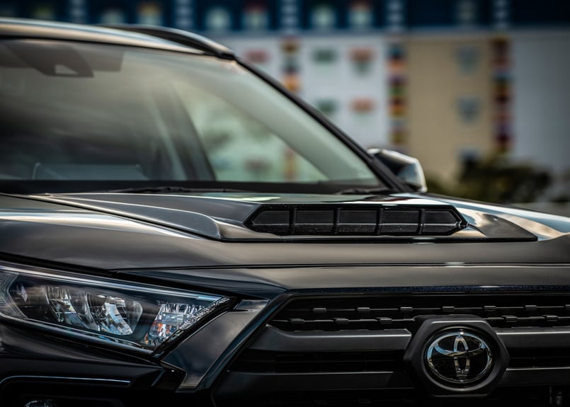 RAV4 ボンネットフードカバー 未塗装品 ダブルエイト | GMG ONLINE SHOP