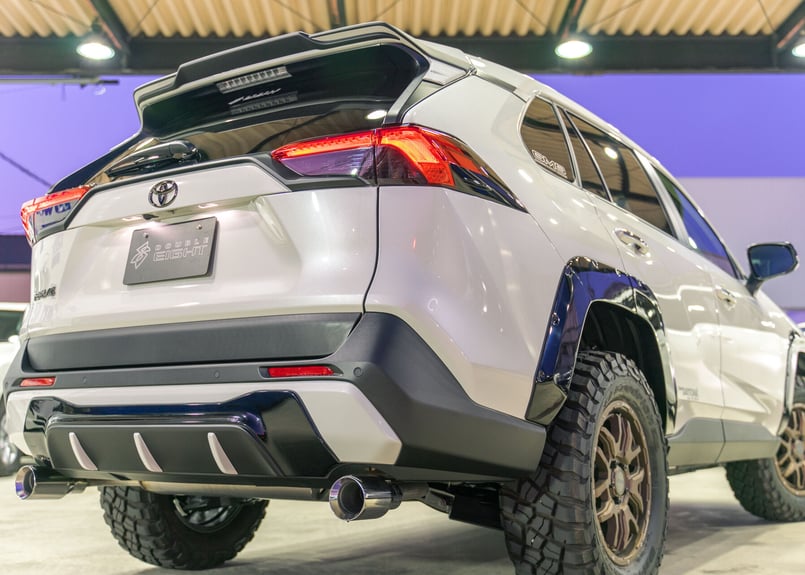 RAV4 マフラーフィニッシャー ダブルエイト | GMG ONLINE SHOP