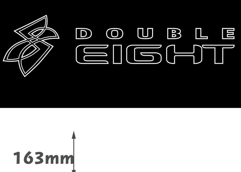 ダブルエイト カッティングロゴステッカー 大 NO.23 | GMG ONLINE SHOP