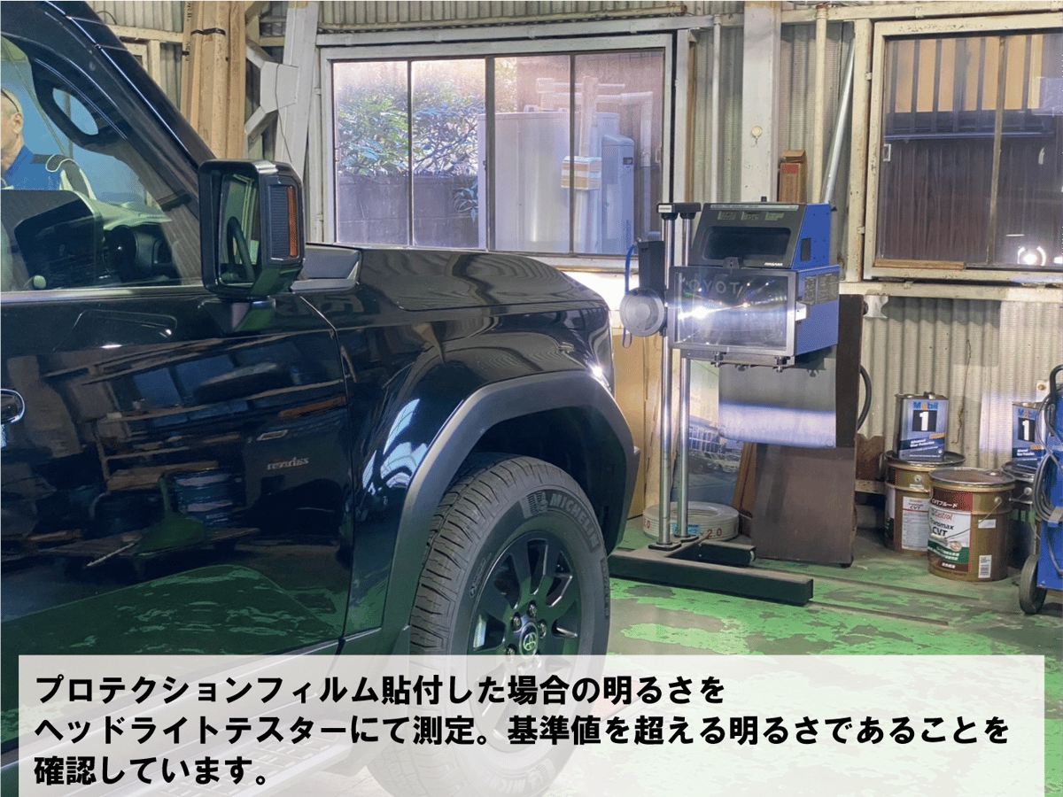 ランクル250角目用 ヘッドライトプロテクションフィルム | GMG ONLINE SHOP
