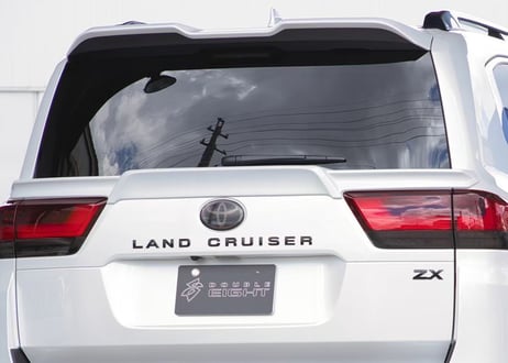 ランドクルーザー300 リアゲートスポイラー ダブルエイト