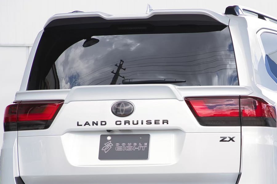 ランドクルーザー300ZX 純正リアスポイラー ランドクルーザー300 リアゲートスポイラー ダブルエイト | GMG ONLINE