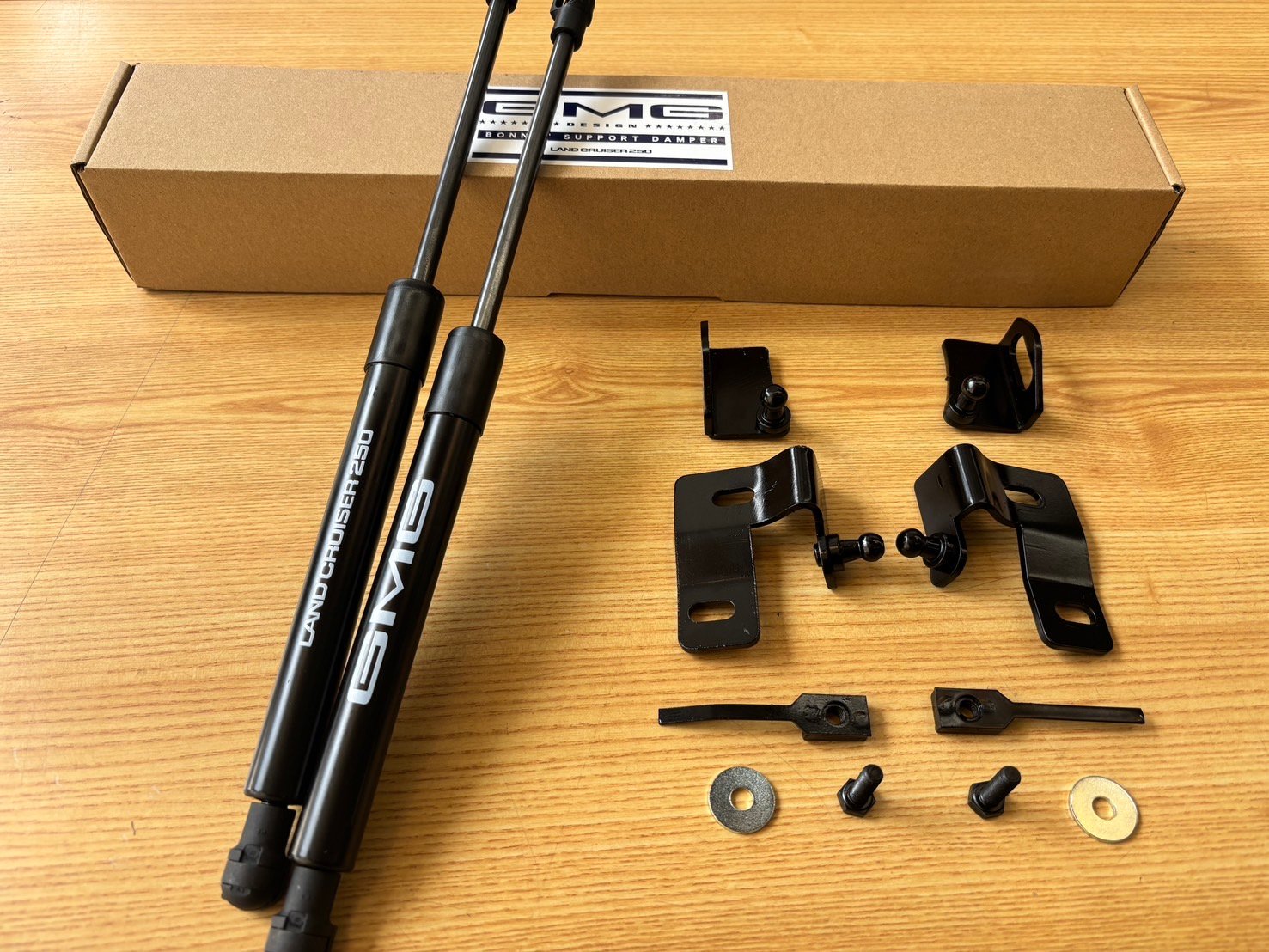 GMG 【改良版】ランドクルーザー250専用 ボンネットダンパーキット original