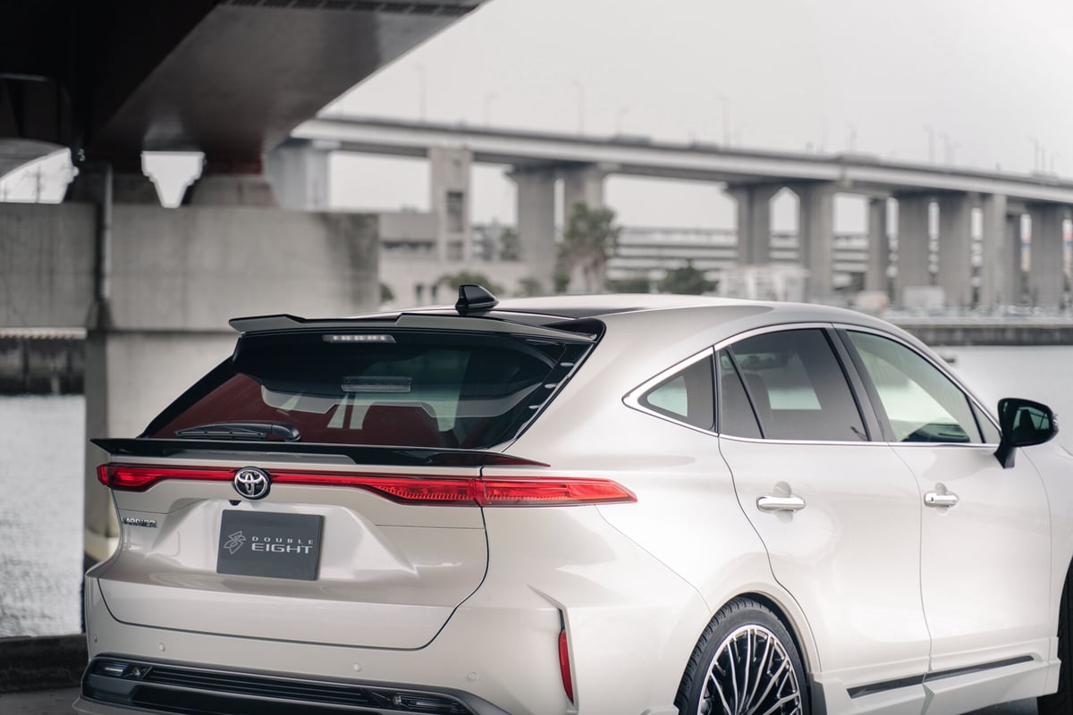 80 ハリアー リアウィング/エクステンションセット ダブルエイト | GMG