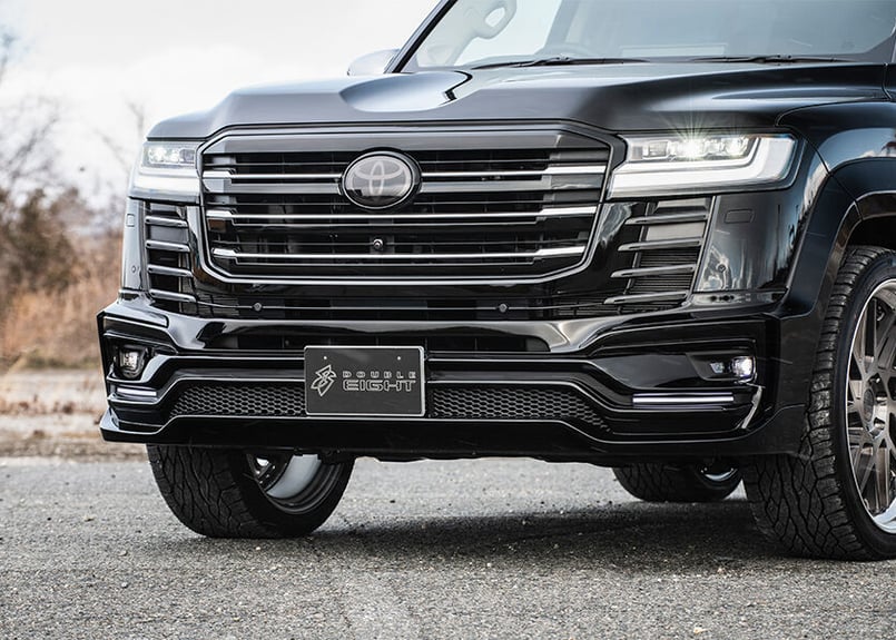 ランドクルーザー300 フロントハーフスポイラー ダブルエイト | GMG