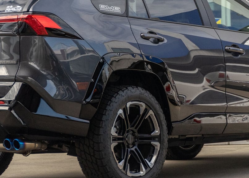 GMG ダブルエイト オーバーフェンダー 150プラド後期 ダミー