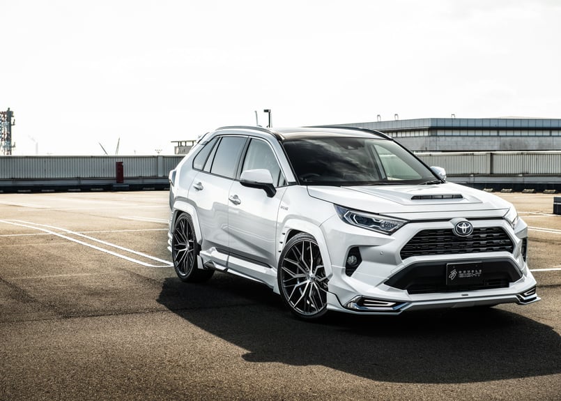 RAV4 ボンネットフードカバー 未塗装品 ダブルエイト | GMG ONLINE SHOP
