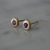 AUREA pierce - pink tourmaline