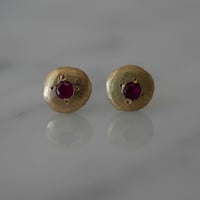 AUREA pierce - ruby