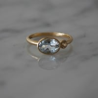 MUSA conbination ring　-aquamarine