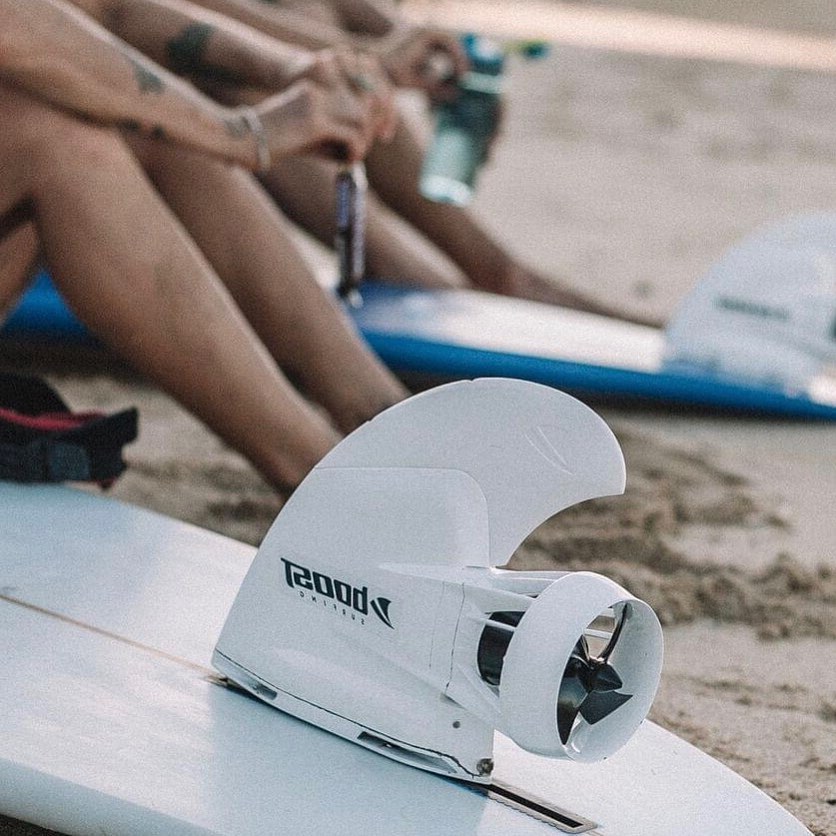 Boost Fin / White | Steprise surf