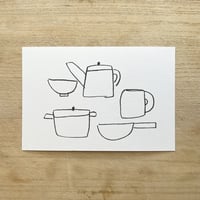 kitchenのポストカード