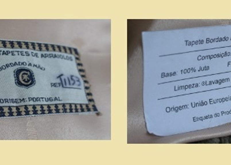 アライオロスのクッションカバー（緑） | ポルトガル雑貨 東のポルト屋