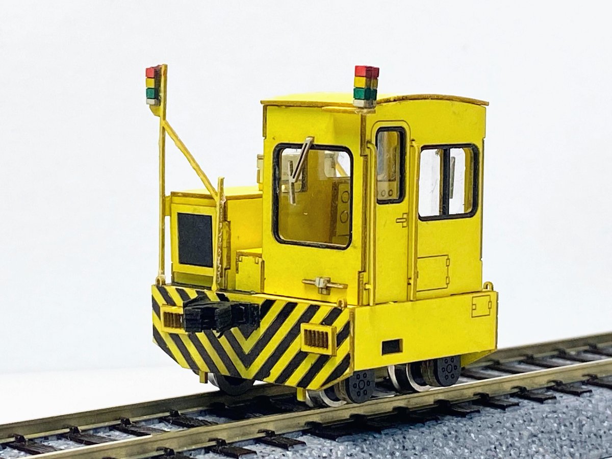 E-01 車両移動機 着色済みペーパーキット HOゲージ 1/80 16.5mm