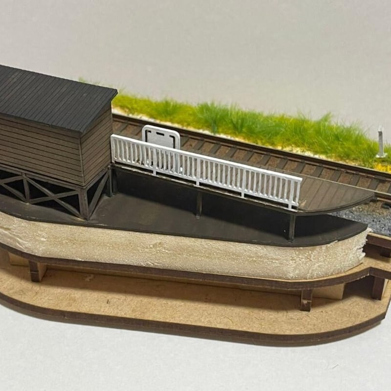 No.51鉄道Nゲージジオラマ車両付き。 Yahoo!オークション - 展示車両付Nゲージ ジオラマ 昭和の路面
