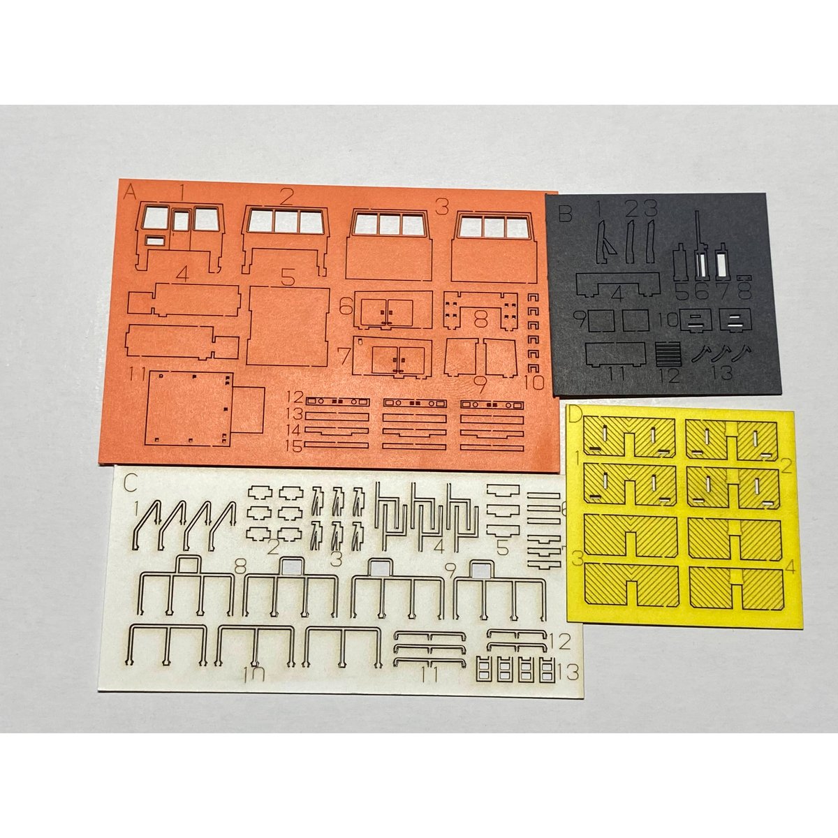 B-19 名古屋の入替機 カラーペーパーキット Nゲージ 1/150 | キハ工房