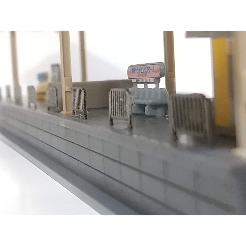 A-08 ホーム柵A 安全柵 フェンス ペーパーキット Nゲージ 1/150
