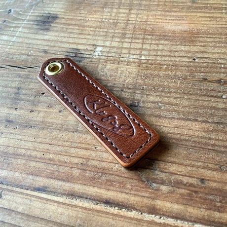 ルガトショルダーブラウン　黒　イエロー　長財布　小銭入れ無し  カードウォレット