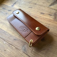 ルガトショルダーワイン トラッカーウォレット | keywest828