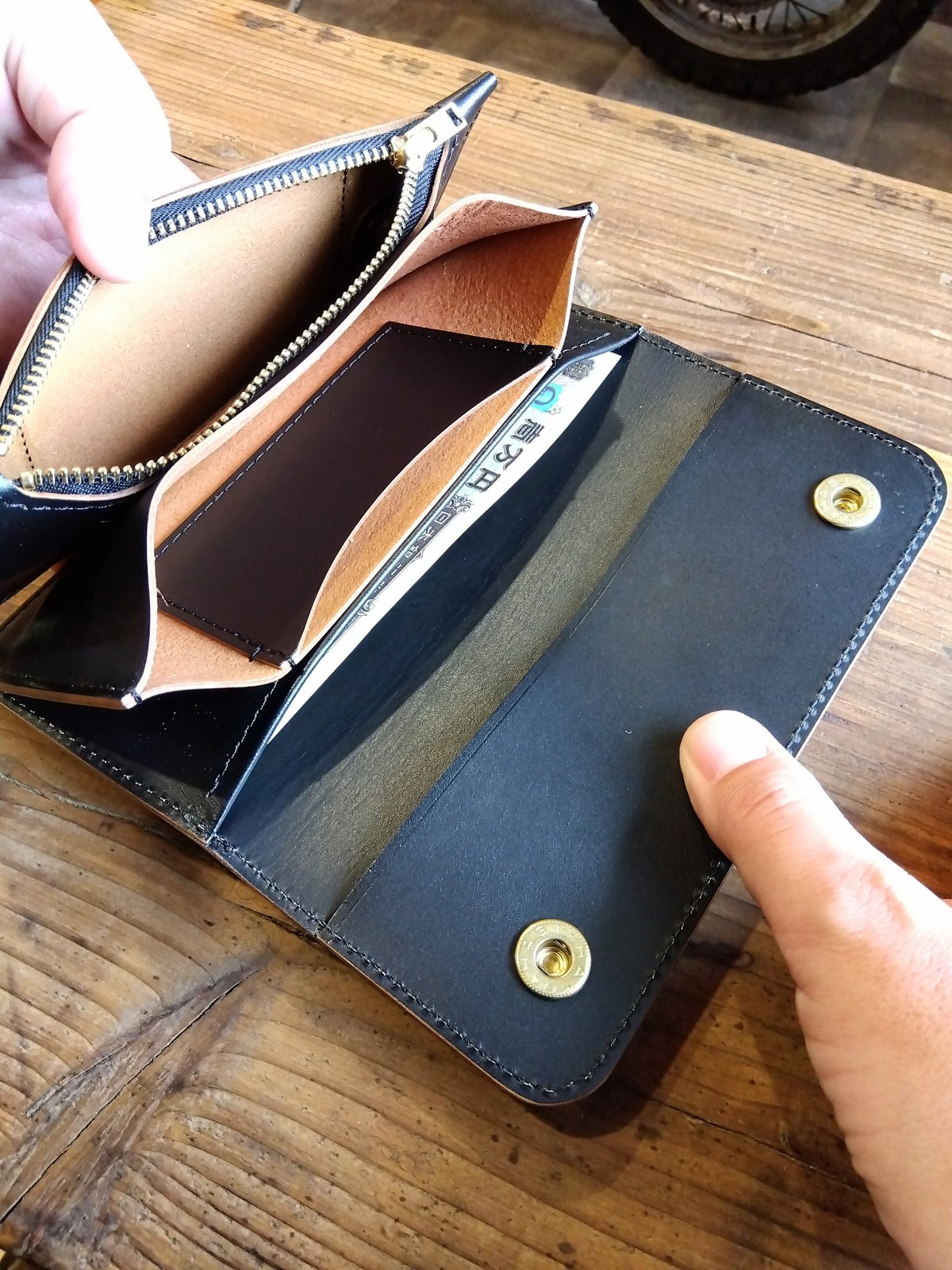 茶芯」トラッカーウォレット type2 | keywest828