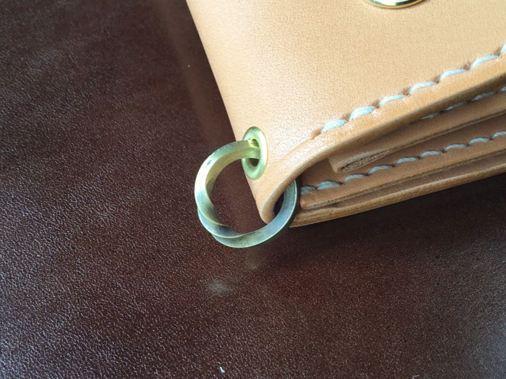 アメリカンオイルレザー トラッカーウォレット | keywest828