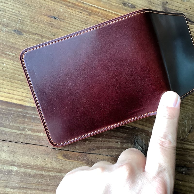 バーガンディコードバン42 Aleden No8 Cordovan Plain-Toe オールデン コードバン