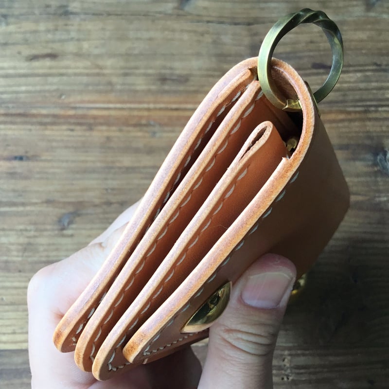 アメリカンオイルレザー トラッカーウォレット | keywest828