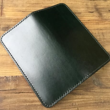 ルガトショルダーグリーン×ルガトショルダーブラウン 長財布 小銭入れあり