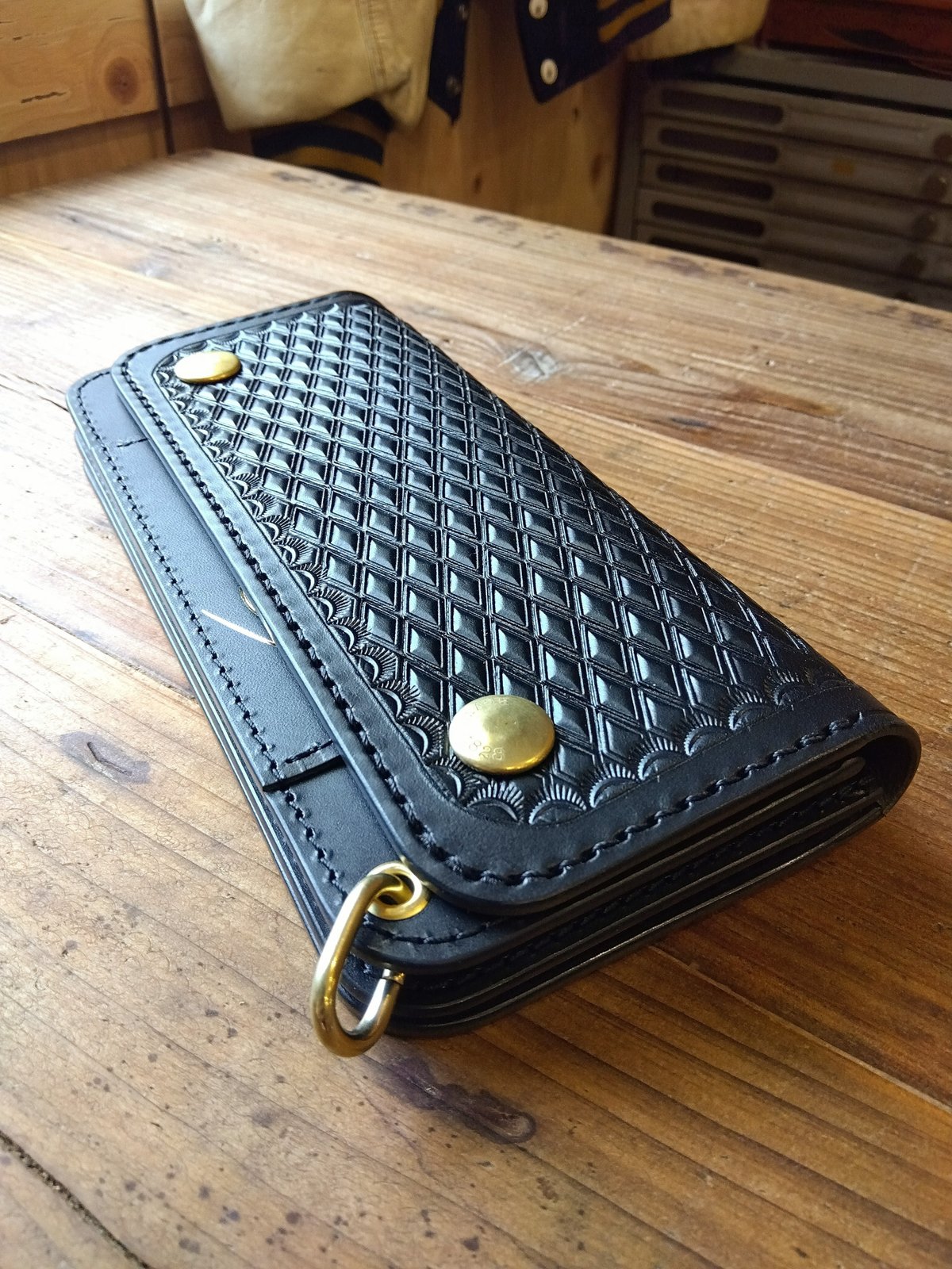 トラッカーウォレット　228 トラッカーズウォレット TYPE II 黒 バイカーズウォレット