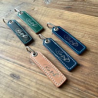 コードバン×ルガトショルダー　キーホルダー　金具ニッケル