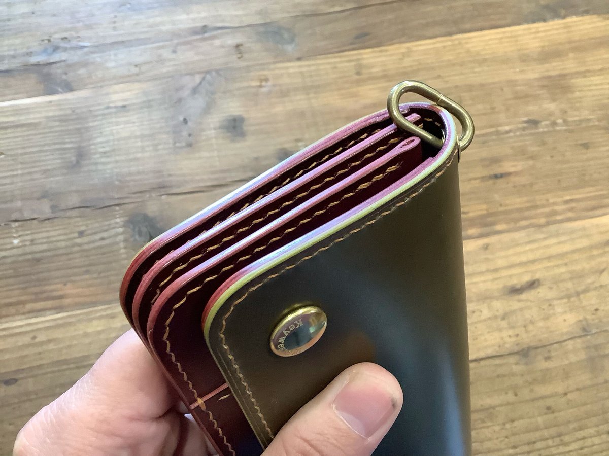 トラッカーウォレット　コードバン　handmade CA008 トラッカーウォレット コードバン handmade CA008 トラッカー