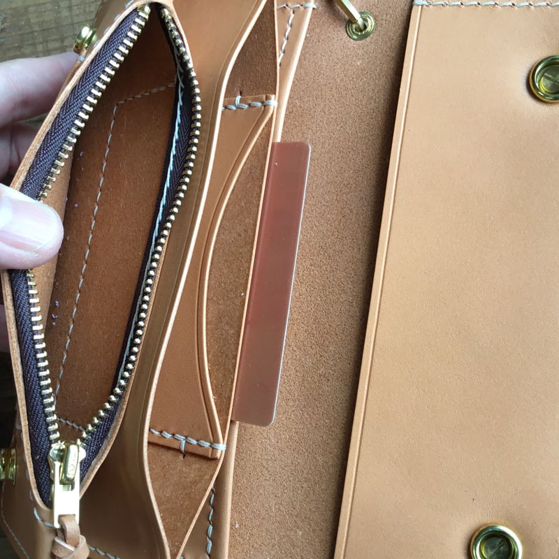 アメリカンオイルレザー トラッカーウォレット | keywest828