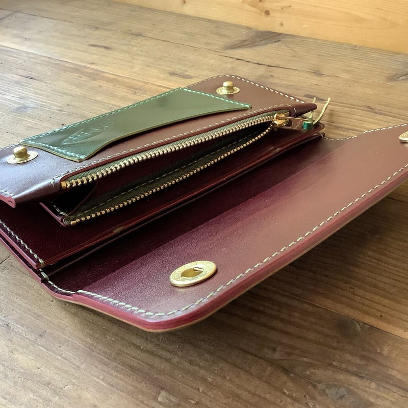 オイルコードバングリーン×ルガトショルダーワイン トラッカー