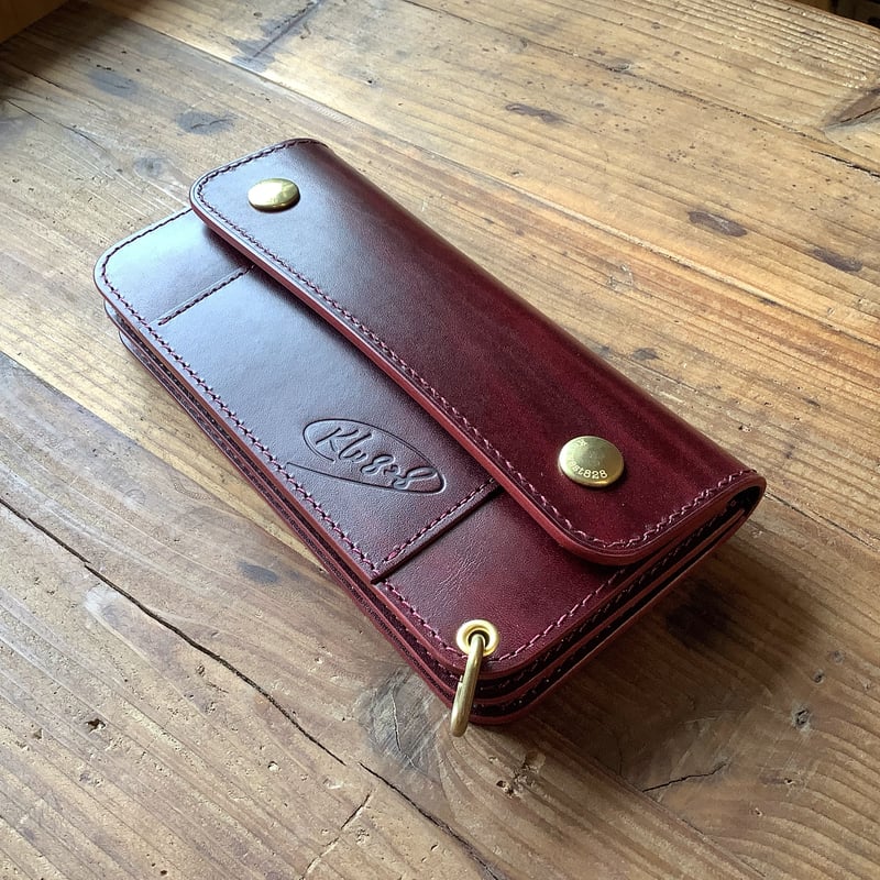 ルガトショルダーワイン トラッカーウォレット | keywest828