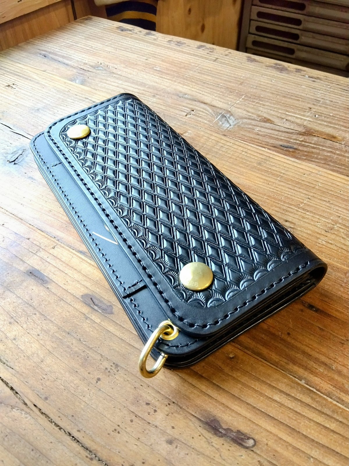 トラッカーウォレット　オーダー 受注生産】トラッカーウォレット - WHITE STAR