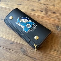 「茶芯」トラッカーウォレット  TL1 courageously  金具真鍮