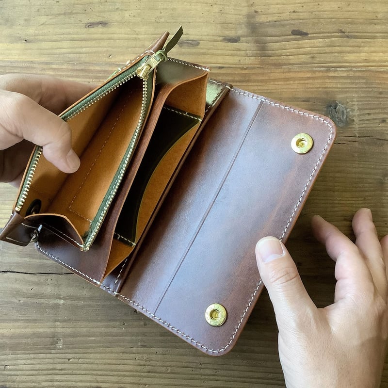 bowbowstudio　トラッカーウォレット 予約商品]インセプション IPW-08 HORSE BUTT LEATHER TRUCKER