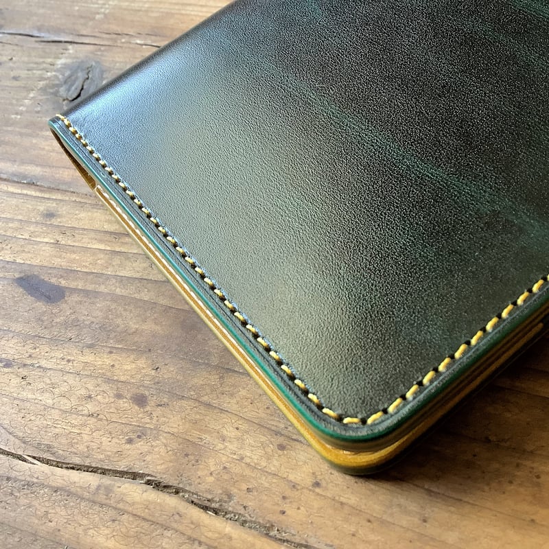 L字ファスナーウォレット　ルガトショルダー　グリーン ルガトショルダーグリーン トラッカーウォレット | keywest828