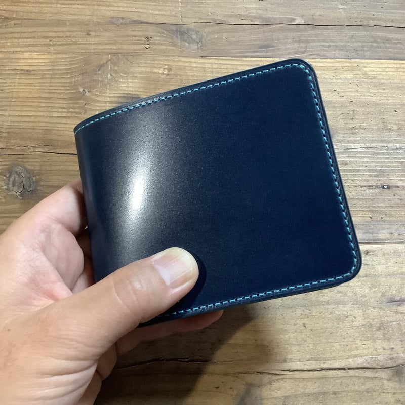 セール【送料無料】ルガトスリムウォレット【琉球ブルー】【cross mesh