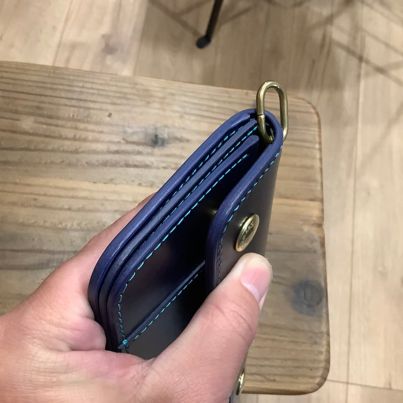 ルガトショルダーネイビー トラッカーウォレット | keywest828 ルガトショルダーネイビー トラッカーウォレット | keywest828