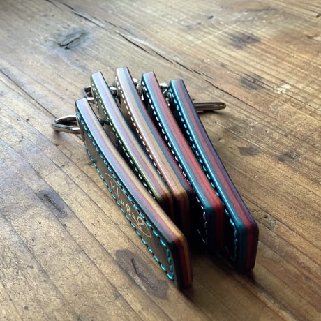 コードバン×ルガトショルダー　キーホルダー　金具ニッケル