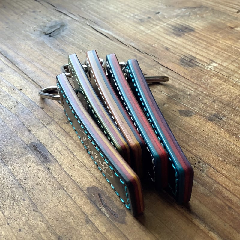 コードバン×ルガトショルダー キーホルダー 金具ニッケル