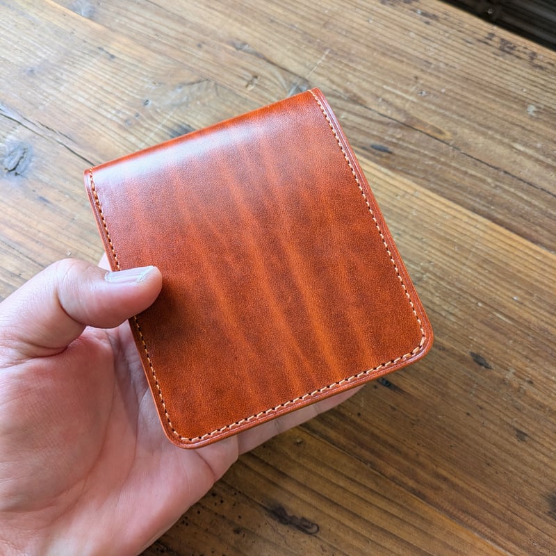オレンジレッド 二つ折り財布 二つ折り財布(レッド） | 二つ折り財布 | YOSHINA