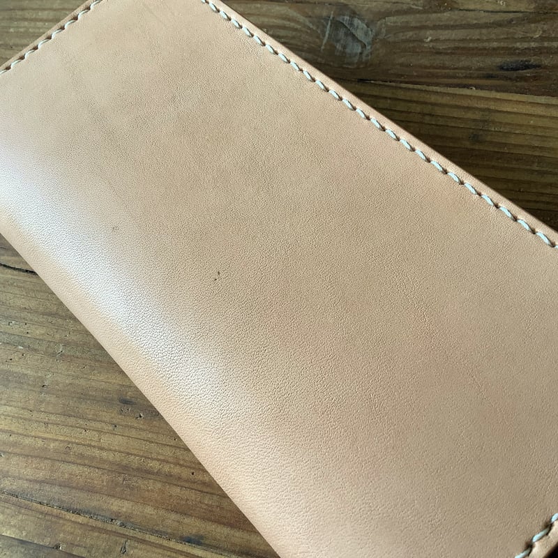 サドルレザー　トラッカーウォレット　ブラウン サドルレザー・トラッカーウォレット ビンテージ染めブラウン